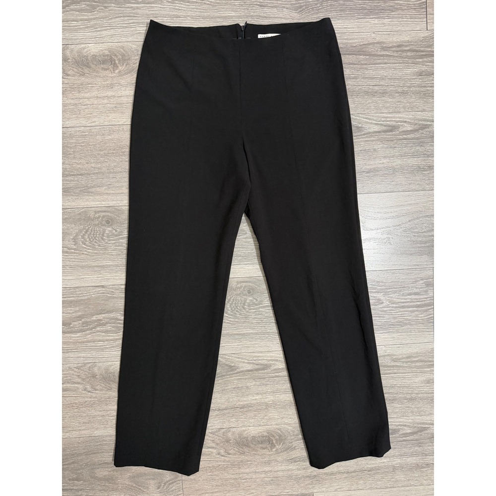 Carol Anderson by‎ Invitation Size 14 Black Pants Womens Straight Dress Workwear